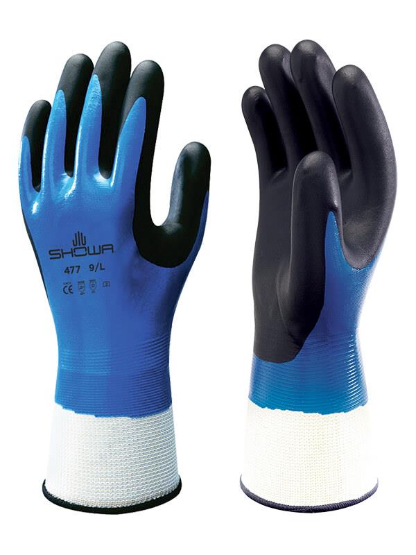 SHOWA 477 INSULATED NITRILE FOAM GRIP - Insulated Coated Gloves